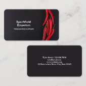 スパイス 名刺 (正面/裏面)