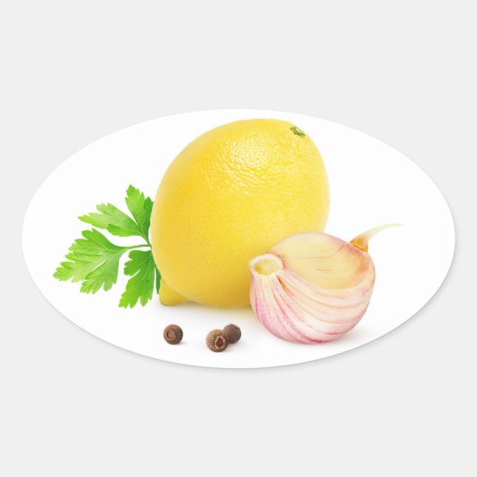 スパイス 楕円形シール (正面)