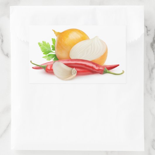 スパイス 長方形シール (バッグ)