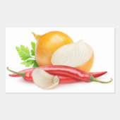 スパイス 長方形シール (正面)