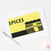 スパイス 長方形シール (封筒)