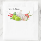 スパイス 長方形シール (バッグ)