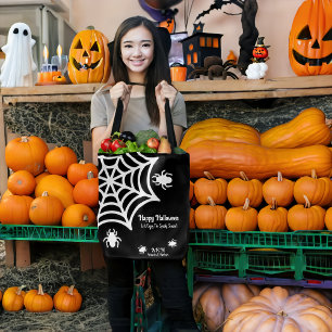 スパイダパーソナライズされたウのハロウィーン トートバッグ