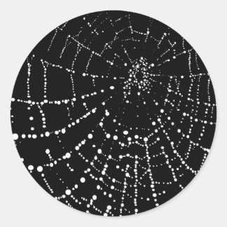 スパイダーくもの巣 ラウンドシール