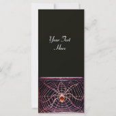 スパイダーとくもの巣レッドルビーブラック (裏面)