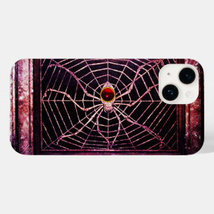 スパイダーとくもの巣レッドルビーブラック Case-Mate iPhone 14ケース