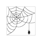 スパイダーとくもの巣5イラストレーションアートスタンプ ラバースタンプ (インプリント)