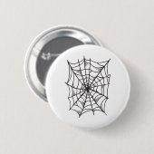 スパイダーとスパイダーウェブの衣装_ハロウィーン簡単Gif 缶バッジ (正面&裏面)