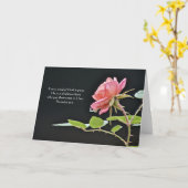 スパイダーとバラの聖なる書物、 経典カードの箴言30:5 カード (黄色い花)