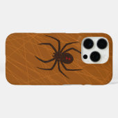 スパイダーのくもの巣電話ケース Case-Mate iPhoneケース (裏面 (横))