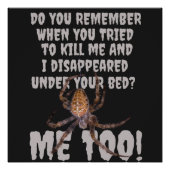 スパイダーのリベンジ・ハロウィーン ポスター (正面)