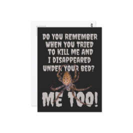 スパイダーのリベンジ・ハロウィーン ポストカード