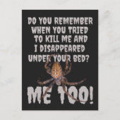 スパイダーのリベンジ・ハロウィーン ポストカード (正面)