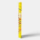 スパイダーアイ/明るいイエローBG Case-Mate iPhoneケース (裏面 / 右)