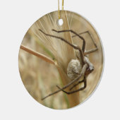 スパイダーアンドエッグサックカスタム誕生日 セラミックオーナメント (左)