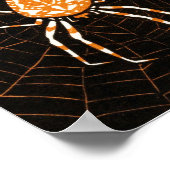 スパイダーインくもの巣バイジュリーデグラアグアールヌーボー ポスター (角)