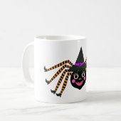 スパイダーウィッチハロウィーン コーヒーマグカップ (正面左)