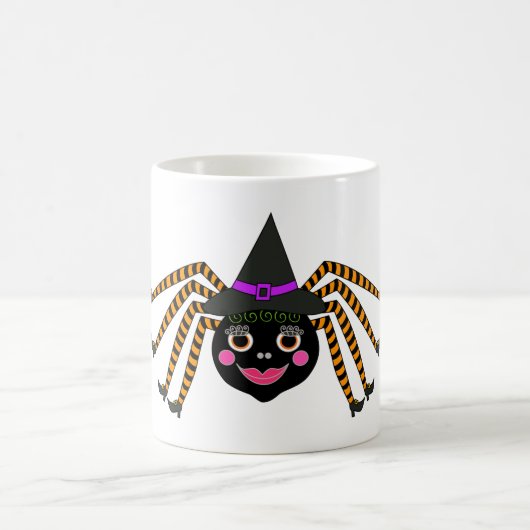 スパイダーウィッチハロウィーン コーヒーマグカップ (中央)