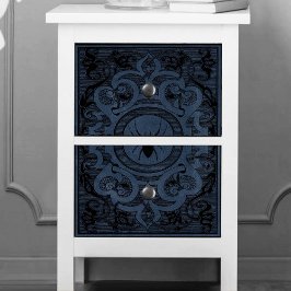 スパイダーウィッチ |ほこりっぽい石板ブルースパイダーウェブフローリッシュ 薄葉紙