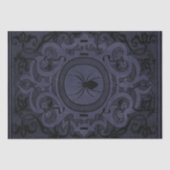 スパイダーウィッチ |ほこりっぽい紫色のスパイダーウェブの花色 薄葉紙 (正面)