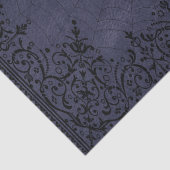 スパイダーウィッチ |ほこりっぽい紫色のスパイダーウェブの花色 薄葉紙 (詳細)