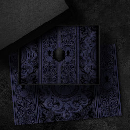 スパイダーウィッチ |ほこりっぽい紫色のスパイダーウェブの花色 薄葉紙