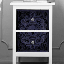 スパイダーウィッチ |ほこりっぽい紫色のスパイダーウェブの花色 薄葉紙