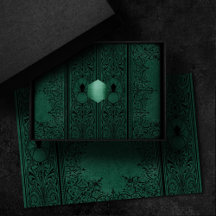 スパイダーウィッチ |エメラルドグリーンスパイダーウェブフローリッシュ