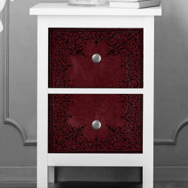 スパイダーウィッチ |濃い赤のファンタジースパイダーウェブフローリッシュ 薄葉紙