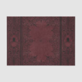 スパイダーウィッチ |濃い赤のファンタジースパイダーウェブフローリッシュ 薄葉紙 (正面)