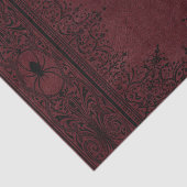 スパイダーウィッチ |濃い赤のファンタジースパイダーウェブフローリッシュ 薄葉紙 (詳細)