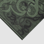 スパイダーウィッチ | Sage Green Spiderweb Flowish 薄葉紙 (詳細)