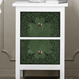 スパイダーウィッチ | Sage Green Spiderweb Flowish 薄葉紙