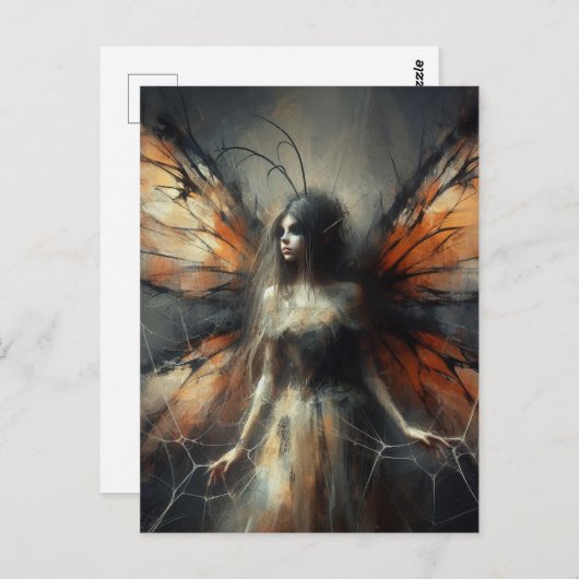 スパイダーウェブの妖精 ポストカード (正面/裏面)