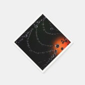 スパイダーウェブの宝石のナプキン スタンダードカクテルナプキン (角)
