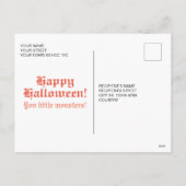 スパイダーウェブスカルはがき シーズンポストカード (裏面)