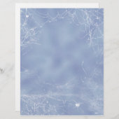 スパイダーウェブスクラップブック紙デザイン (正面/裏面)