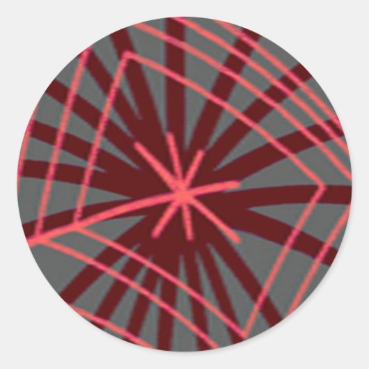 スパイダーウェブスパイダーウェブエキゾチックデザイン ラウンドシール (正面)