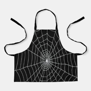 スパイダーウェブハロウィーンエプロン エプロン