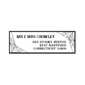 スパイダーウェブハロウィーンゴシックミスター&ミセス セルフインキングスタンプ (デザイン)