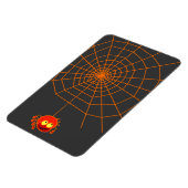 スパイダーウェブハロウィーンフレキシブルマグネット マグネット (左側)
