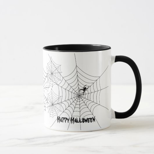 スパイダーウェブハロウィーンマグ マグカップ (右)