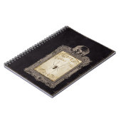 スパイダーウェブハロウィーン ノートブック (左側)