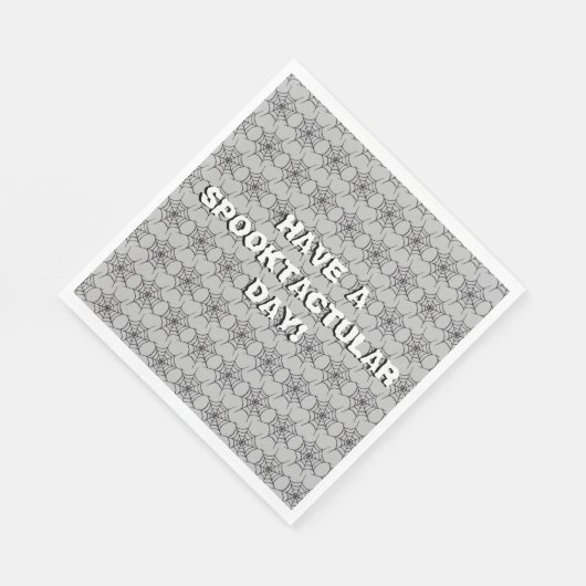 スパイダーウェブパターン紙ナプキン スタンダードランチョンナプキン (角)