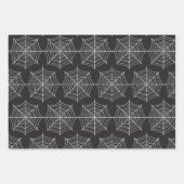 スパイダーウェブパターン ラッピングペーパーシート (正面)