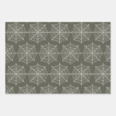 スパイダーウェブパターン ラッピングペーパーシート (正面3)