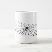 スパイダーウェブリボン コーヒーマグカップ (中央)