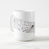 スパイダーウェブリボン コーヒーマグカップ (正面左)