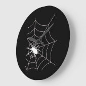 スパイダーウェブ妊娠の発表ハロウィーン ラージ壁時計 (傾斜)