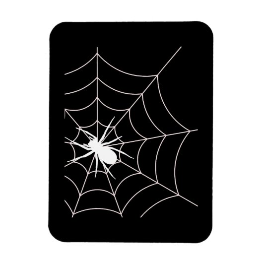 スパイダーウェブ妊娠発表ハロウィン マグネット (縦)